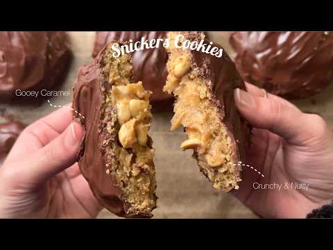 How I make Snickers Cookies