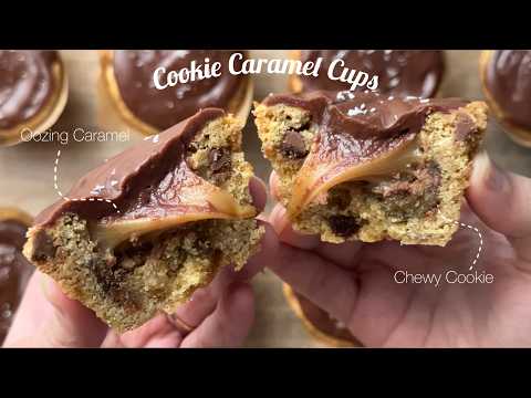 كيف أصنع أفضل أكواب Ooey-Gooey Cookie Caramel